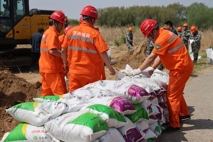 济南市开展防汛专业应急救援队伍 实战拉动演练活动