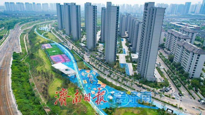 一园容纳全龄欢歌 济南槐荫春风悦动公园打造家门口乐活幸福圈