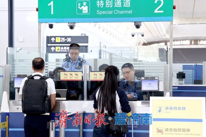 前4月济南口岸出入境人员增幅超40% 边检机关护航对外开放提质增速
