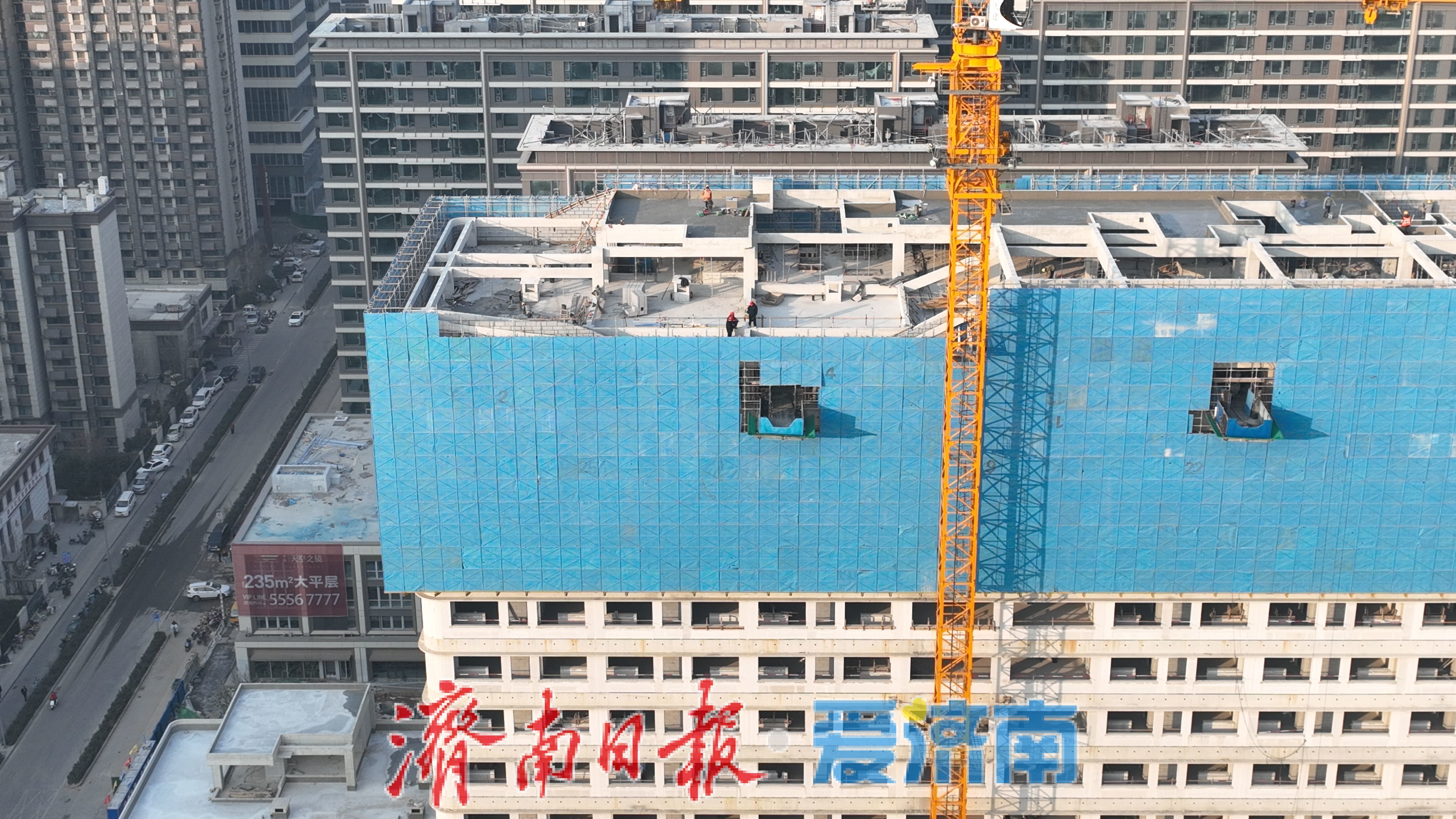 筑就“幸福家园”：济南市社会福利院新院区建设进度条再刷新