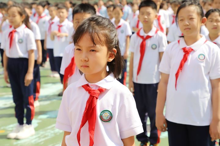 金秋启序！官扎营小学开学首日，许下心愿奔赴新征程