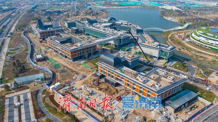 鲁韵坊项目进入收尾阶段，打造现代版“鹊华秋色”画卷