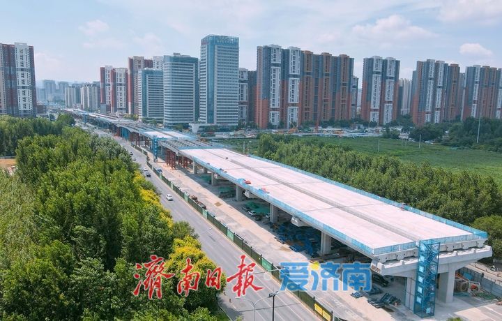 项目强省会｜济南凤凰黄河大桥南延工程多区段实现桥面连通