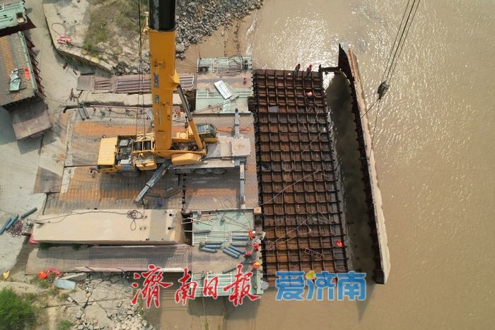 正式退出历史舞台，济北黄河浮桥顺利拆除