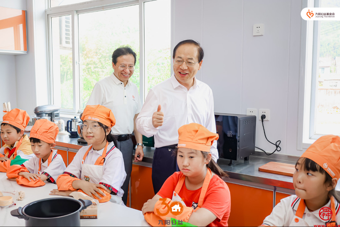 九阳公益30年公益厨房&食育工坊系列活动 济南南部山区捐赠暨开餐仪式圆满举行