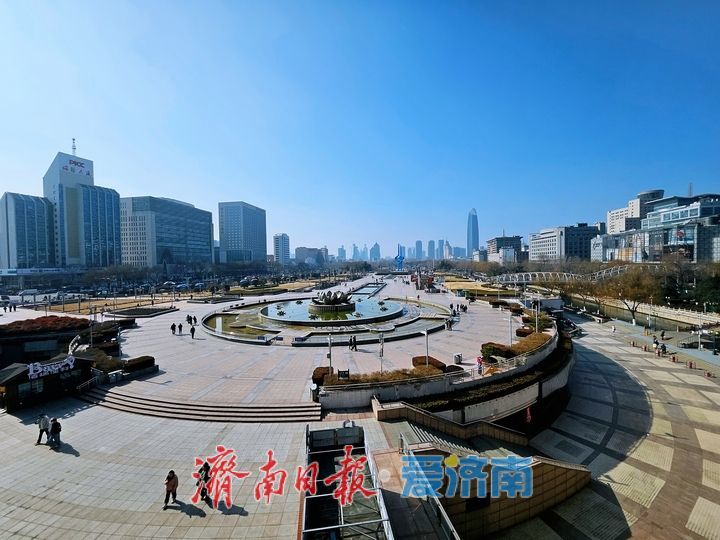 一年四季 泉在济南丨泉城蓝天白云 生态画卷入画来