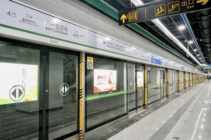 济南地铁4、8号线和6号线东段车站实景图又“上新”