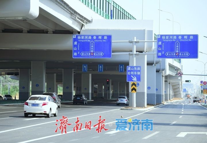 桥下空间全面恢复双向通行，工业北路快速路东延项目即将迎来通车