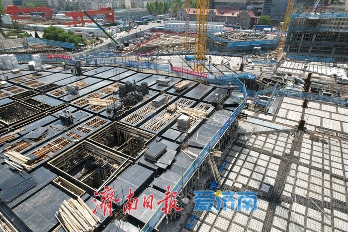 致敬劳动者！洪楼1905项目假期攻坚，城市地标加速成型