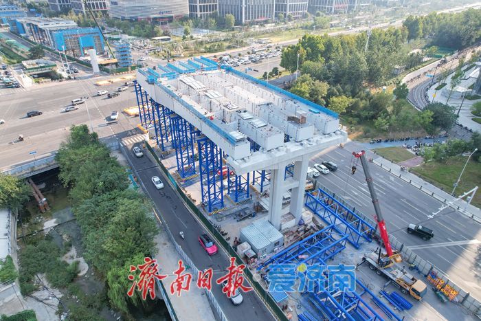 济南凤凰黄河大桥南延工程提速攻坚 年底将实现主桥结构贯通！