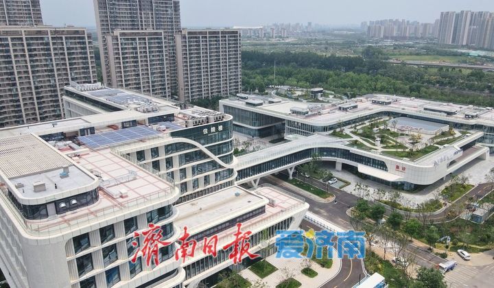 “空中花园”打造有温度的人文疗愈空间，济南医院迁建项目具备竣工交付条件