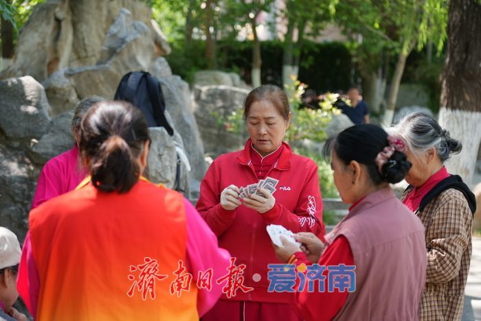 一年四季 泉在济南丨绿荫泉水伴笑语，初夏休闲好时光