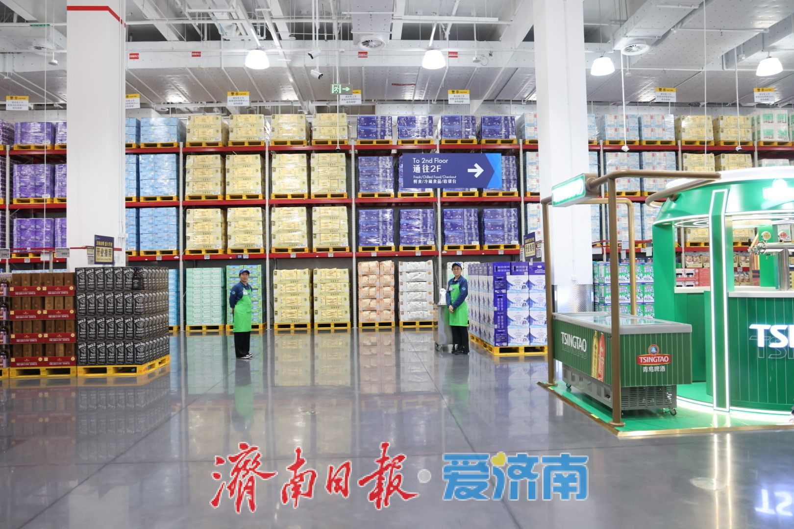 抢先探秘内场！看济南山姆内部筹备最新进展