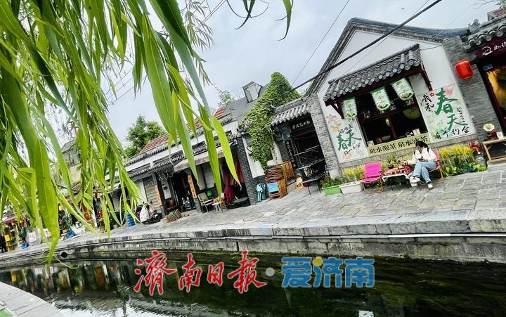 一年四季 泉在济南丨泉城春深处 晴波映古街