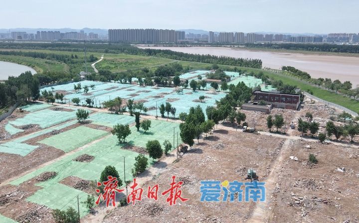 黄河畔南范村整体搬迁，开启龙湖湿地生态保护建设