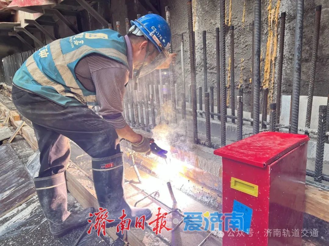 项目强省会｜战高温送清凉，轨道交通建设进度条再刷新