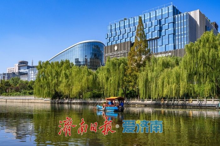 一年四季 泉在济南丨环城公园：碧水绕城，绘就城市生态画卷