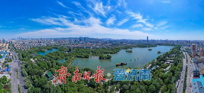 雨后再现“泉城蓝”