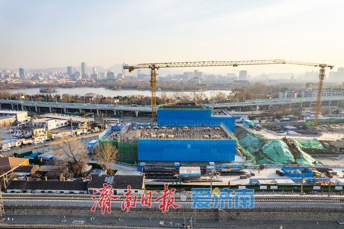 大明湖畔新地标，角楼庄A地块项目轮廓初现