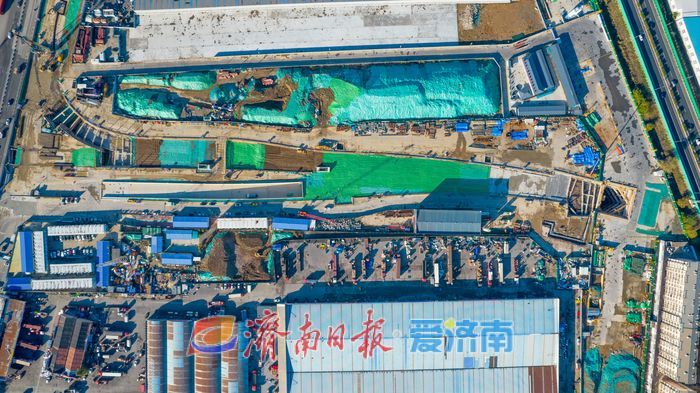 项目强省会｜黄岗路穿黄隧道建设如火如荼，雏形初现