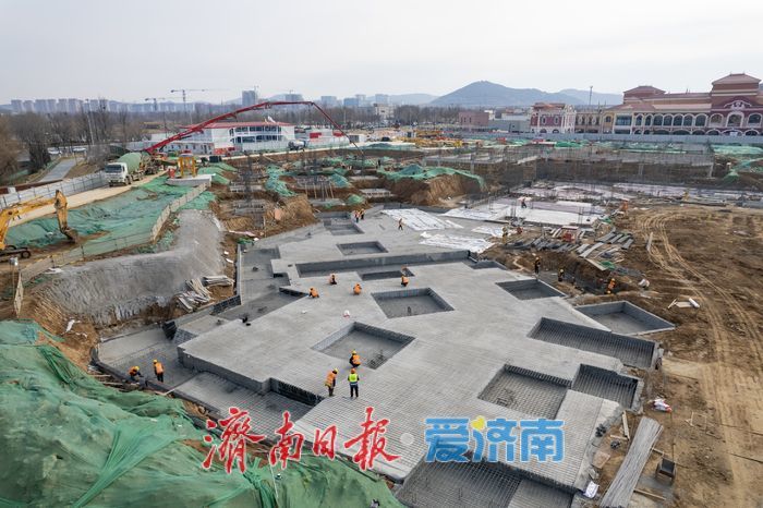 项目强省会｜打造自然活力新秀场！济南高新百联奥莱二期项目稳步推进