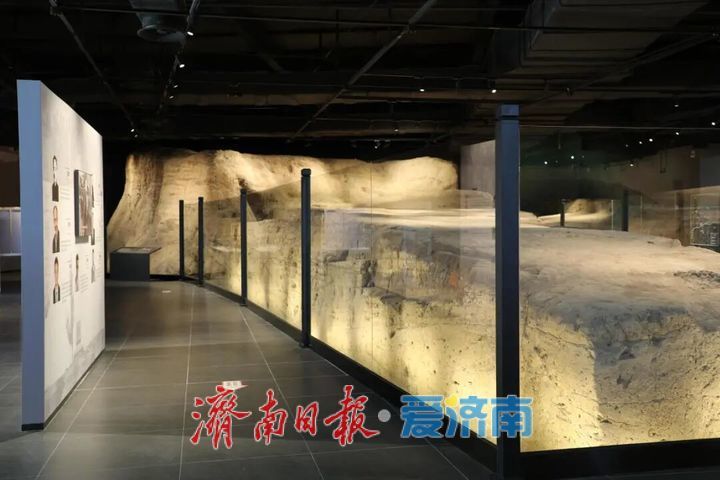 城子崖遗址西城垣展厅对外开放