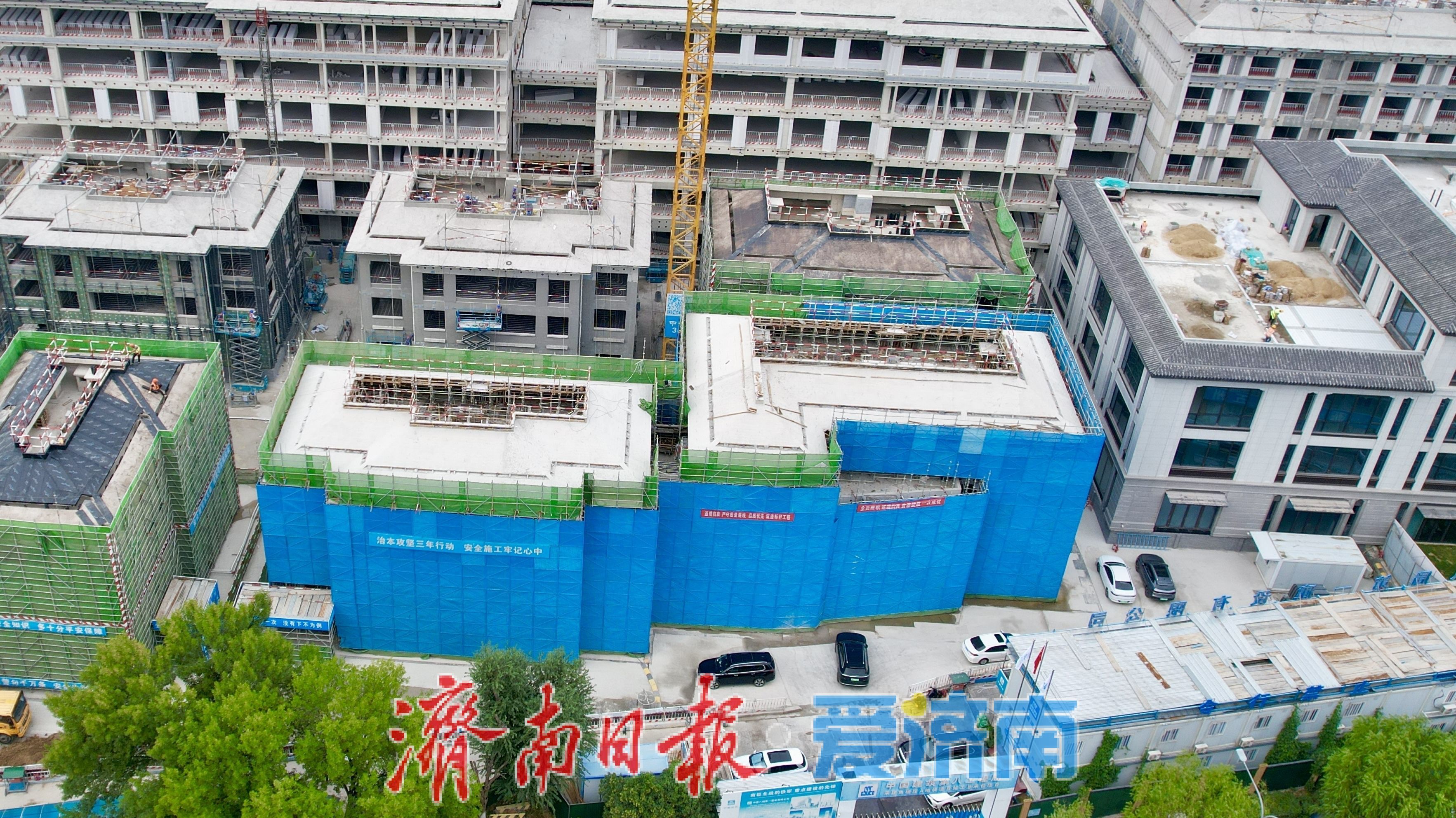 项目强省会｜济南角楼庄A地块项目稳步推进 大明湖畔将添城市更新新地标