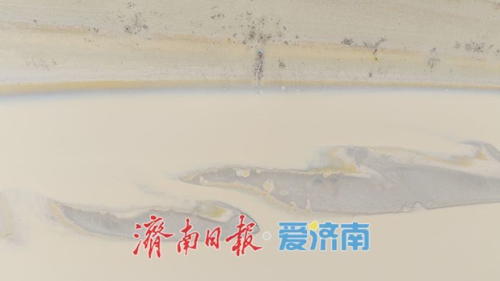凶险！济南黄河岸边水位回落，别把滩涂当乐园