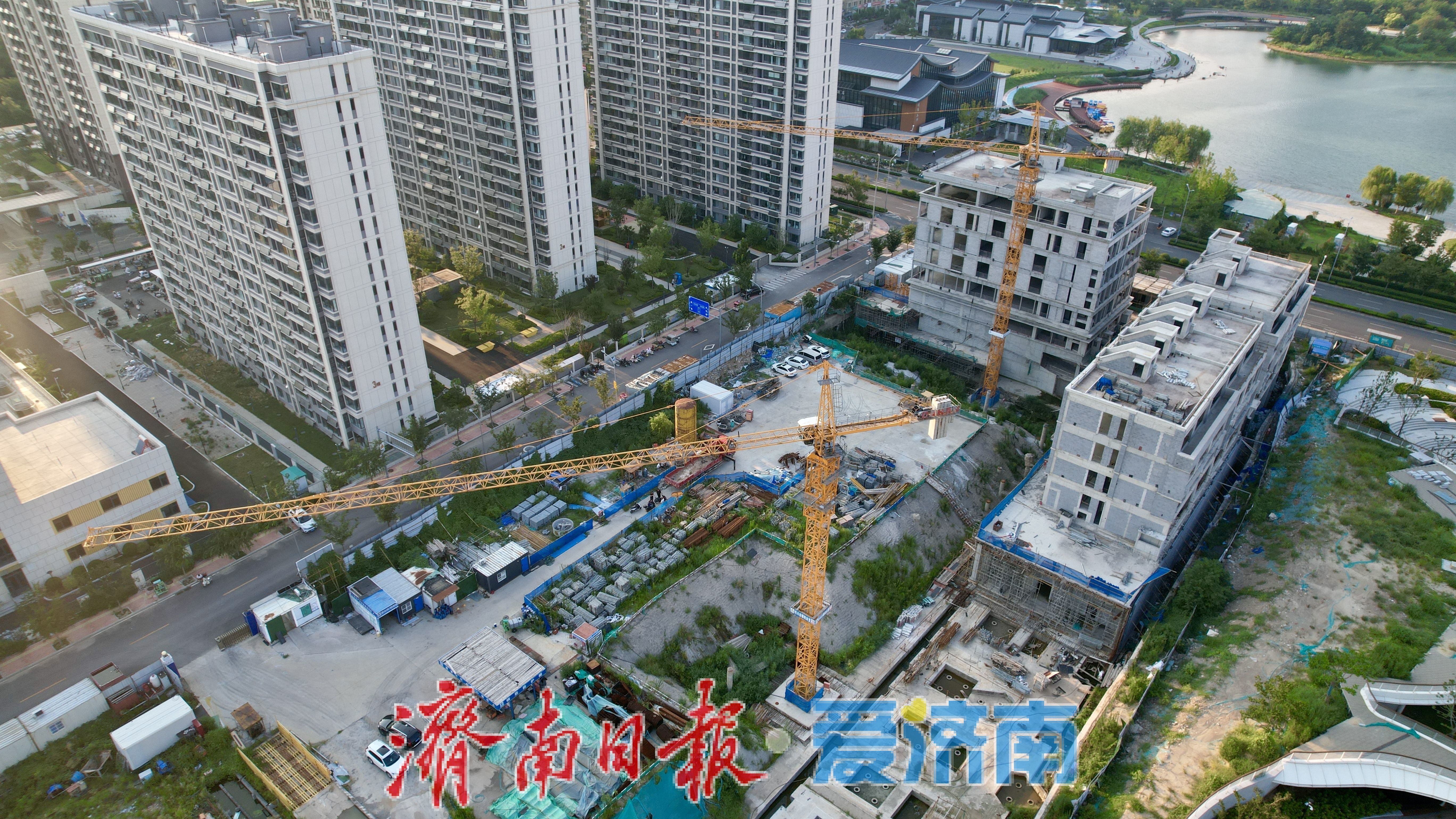北湖B-1地块商务项目加快建设 夯实天桥区产业承载空间支撑