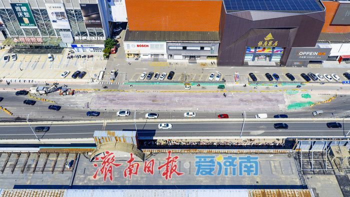 天桥区生产路大修改造工程稳步推进 预计7月15日竣工通车