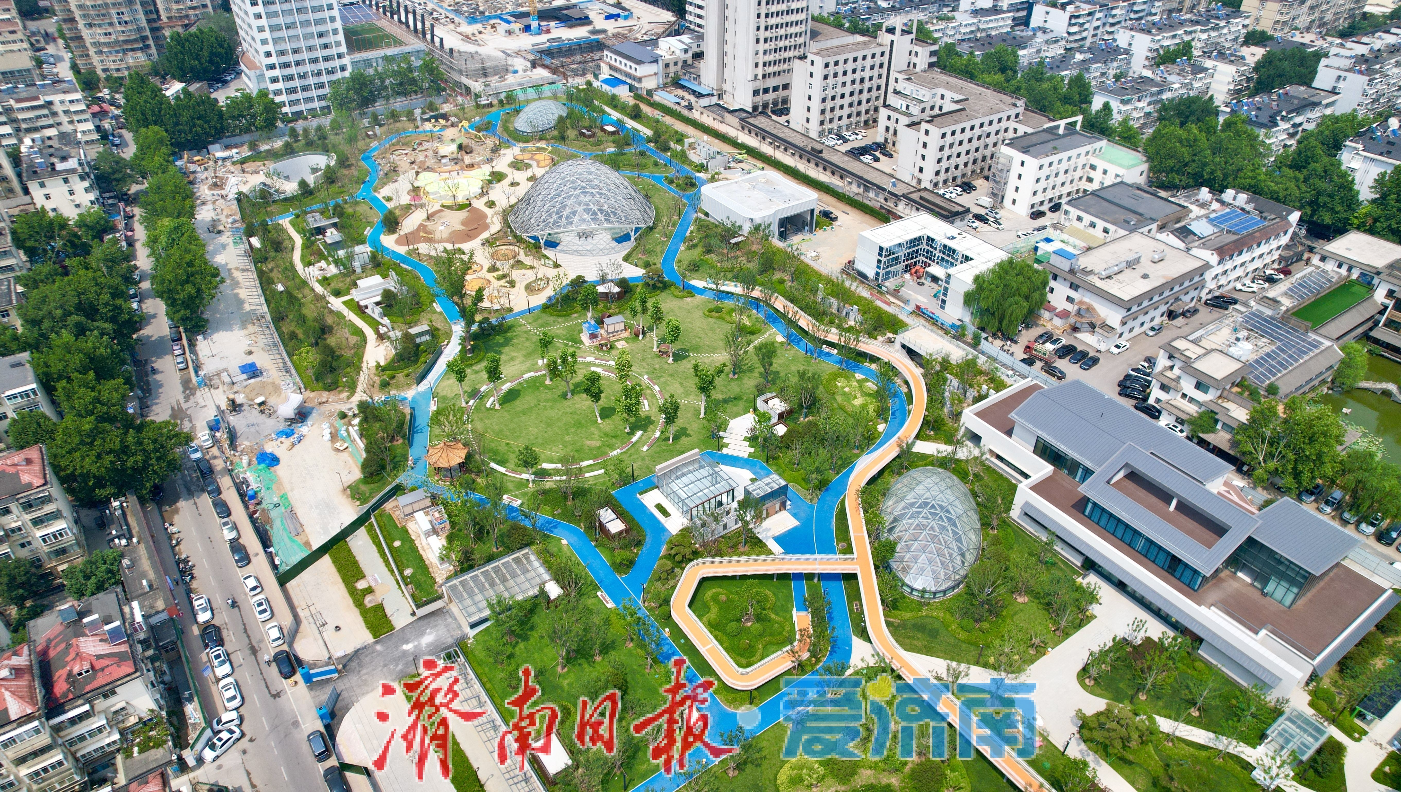 槐荫区重点民生工程提速 济南槐苑文化体育公园迎新进展