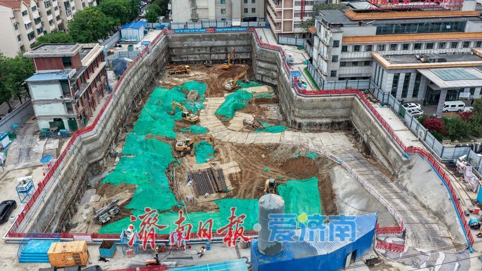 山东省第二人民医院新楼建设进展顺利 主体工程稳步推进