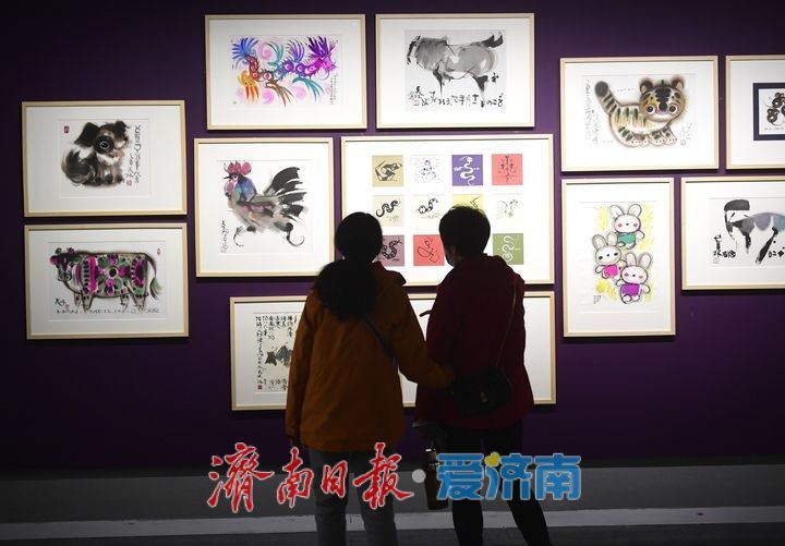 济南韩美林艺术馆迎来观展高峰