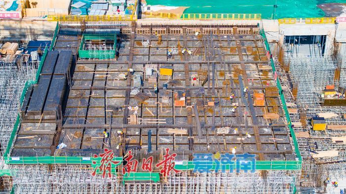 项目强省会｜济南千佛山站TOD项目加速建设，织就“山城融合”新画卷