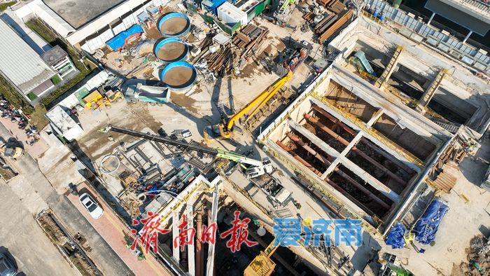 项目强省会｜城市“交通脊梁”渐成型 济南轨道交通6号线西段建设全力推进