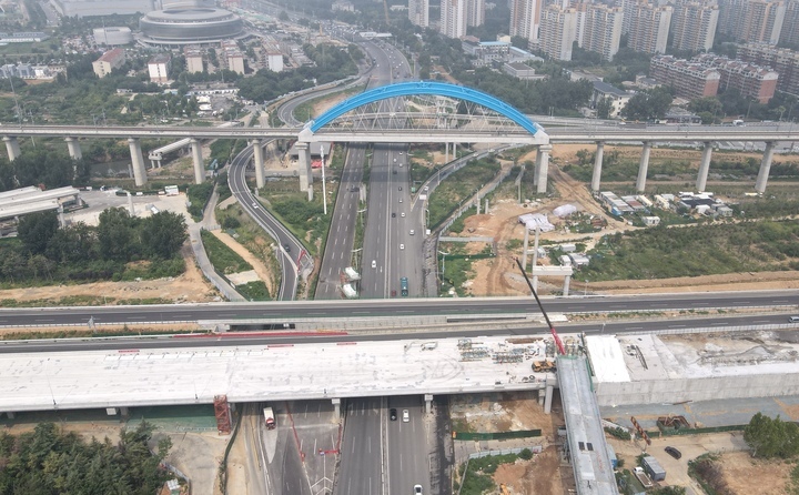 项目强省会｜济南绕城高速小许家至港沟段改扩建部分混凝土浇筑完工