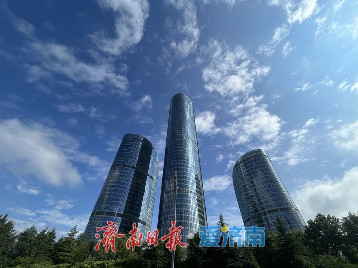 雨歇风清云卷舒 济南西城邂逅治愈晴空
