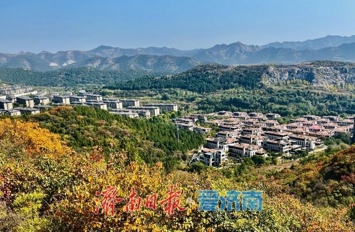 一年四季 泉在济南丨一山两季！泉城蝎子山秋色渐浓