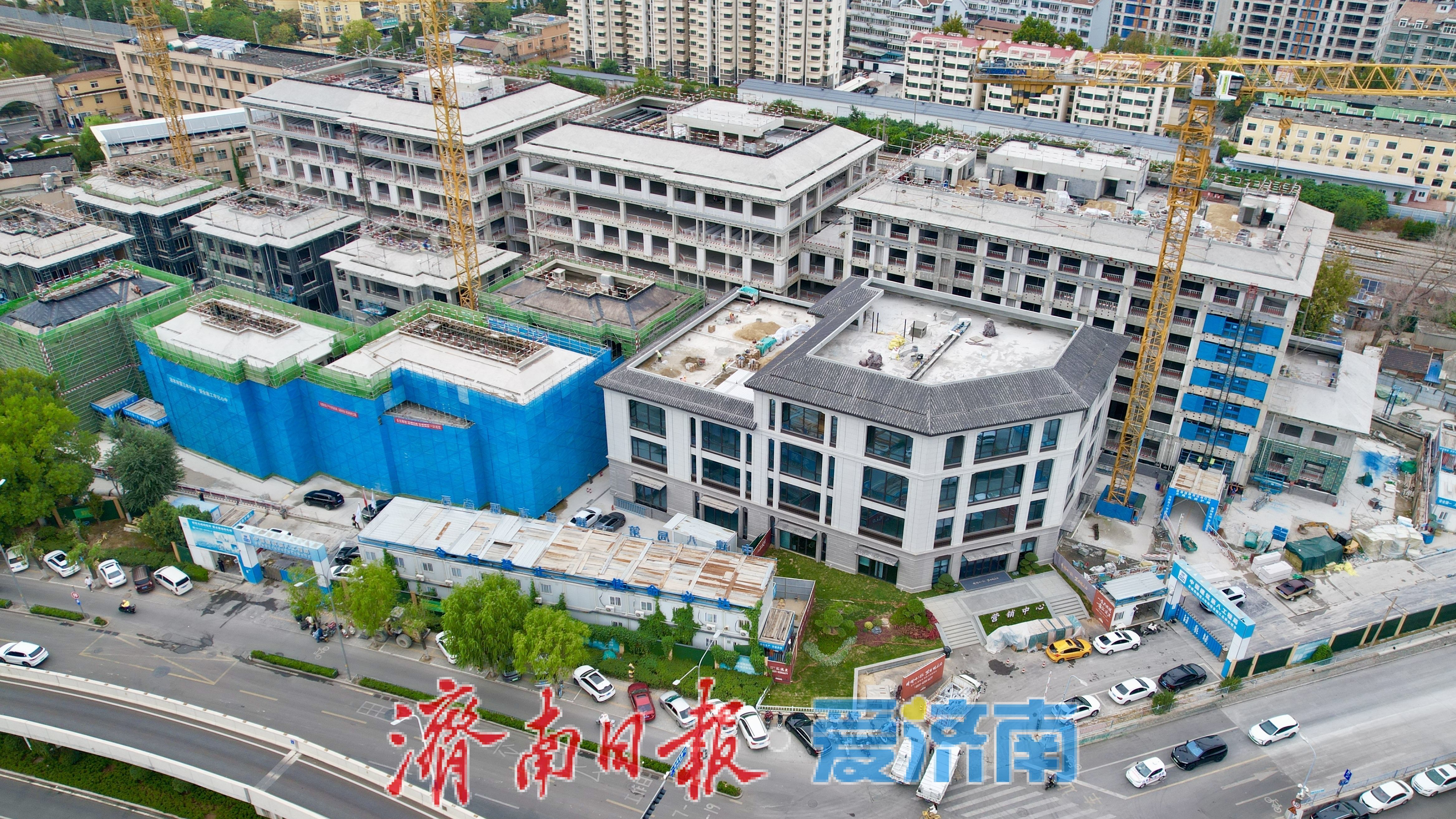 项目强省会｜济南角楼庄A地块项目稳步推进 大明湖畔将添城市更新新地标