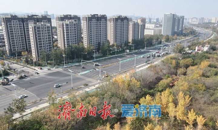 项目强省会｜济南轨交4号线进入开通冲刺期，沿线道路绿地恢复收尾