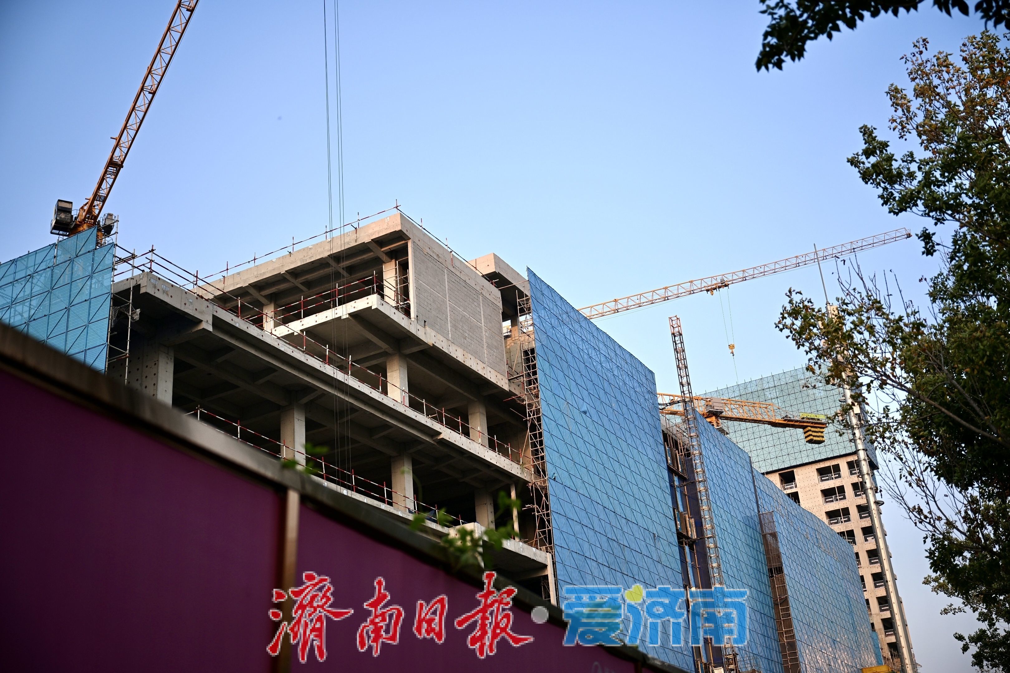 建设提速！济南西客站片区银泰百货项目有序推进 激活西部商圈新动能
