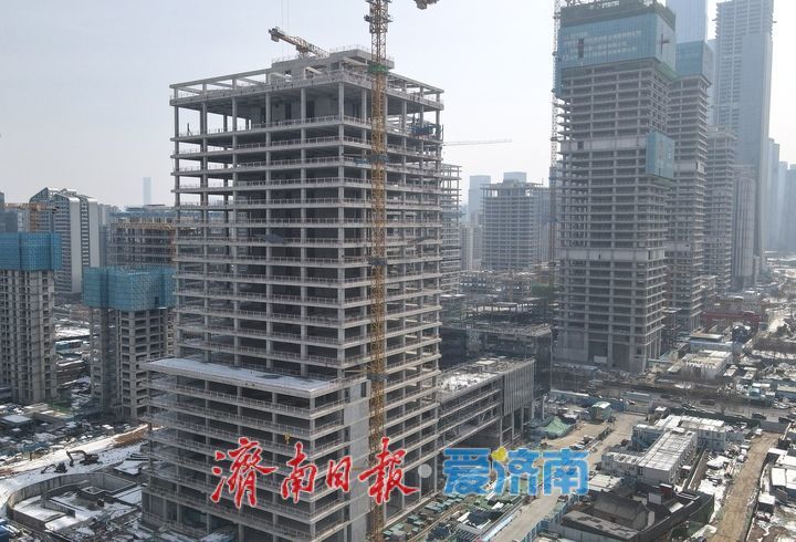 项目强省会｜济南CBD“北门户”项目建设有序推进