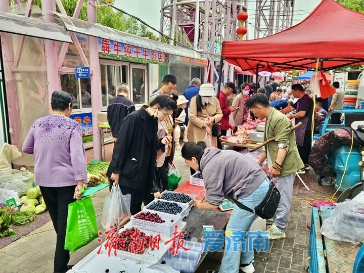 逛早市 体验独具济南味儿的烟火气