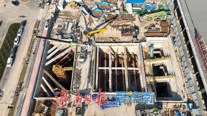 项目强省会｜城市“交通脊梁”渐成型 济南轨道交通6号线西段建设全力推进