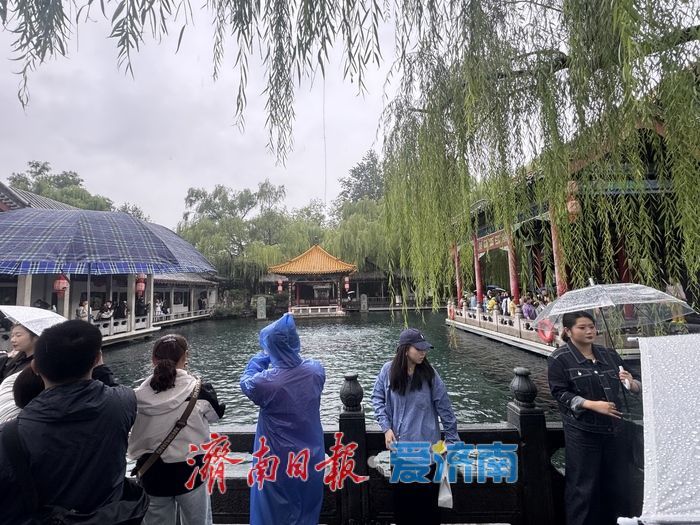 一年四季 泉在济南丨秋雨助势，趵突泉水位达29.09米