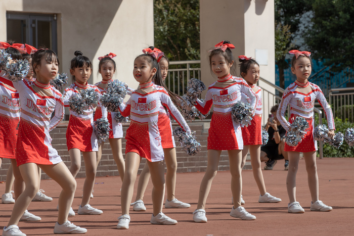 壮观！育秀小学3000多名学生的体育节正在上演