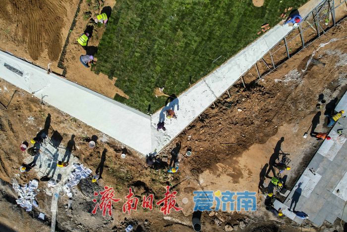 开业倒计时！济南首家山姆会员店配套收尾加速推进