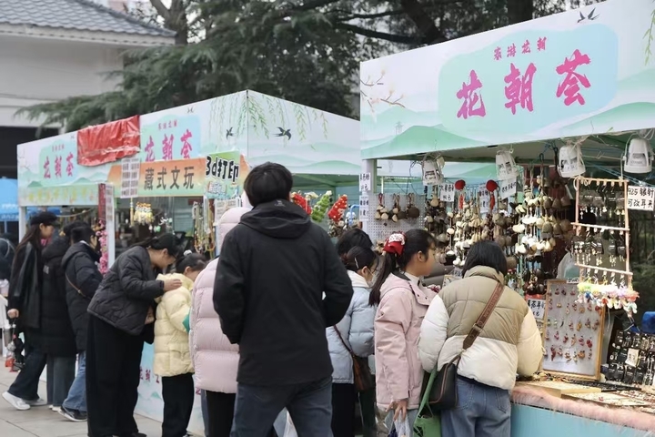 古韵新潮交织,百花春日赏花再掀热潮
