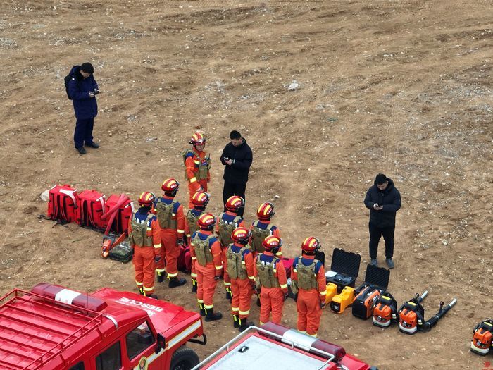 济南市森防指办公室开展“双盲式”森林防灭火紧急拉练