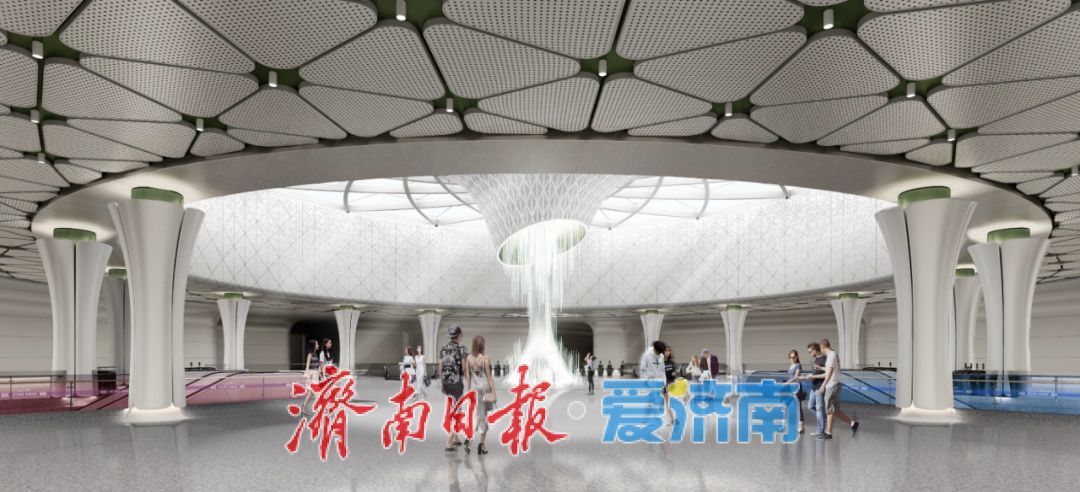 揭秘济南轨道交通4、6、8号线车站空间的独特美学